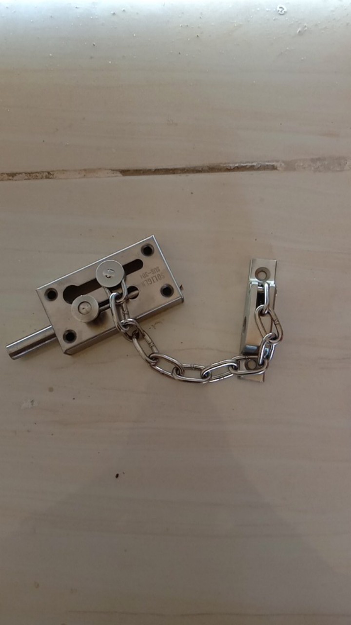 Grendel Rantai Stainless Soligen Eurotec (door Chain Stainless Soligen)