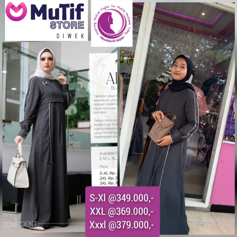 MUTIF GAMIS DAMOZA ALISSA BLACK FORGED |MUTIF TERBARU 2021