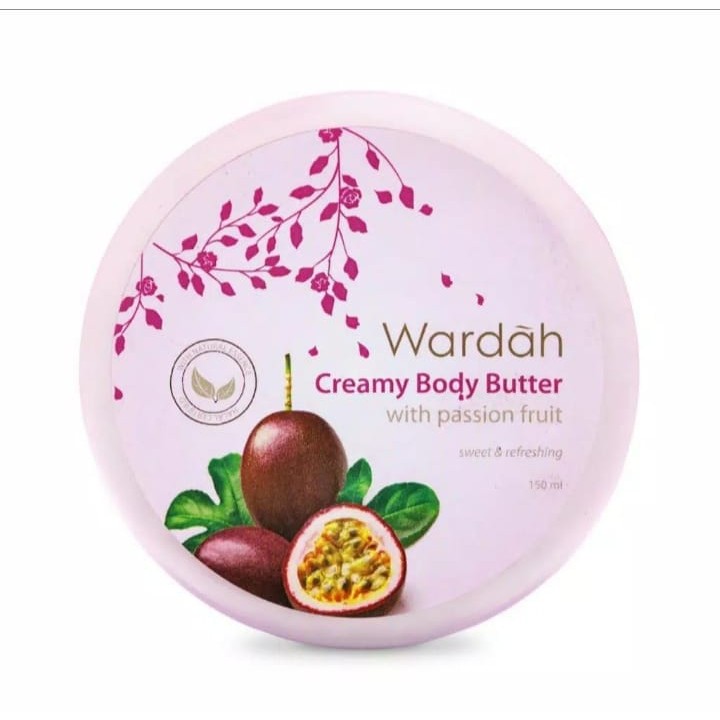 Wardah creamy body butter with passion fruit 150ml