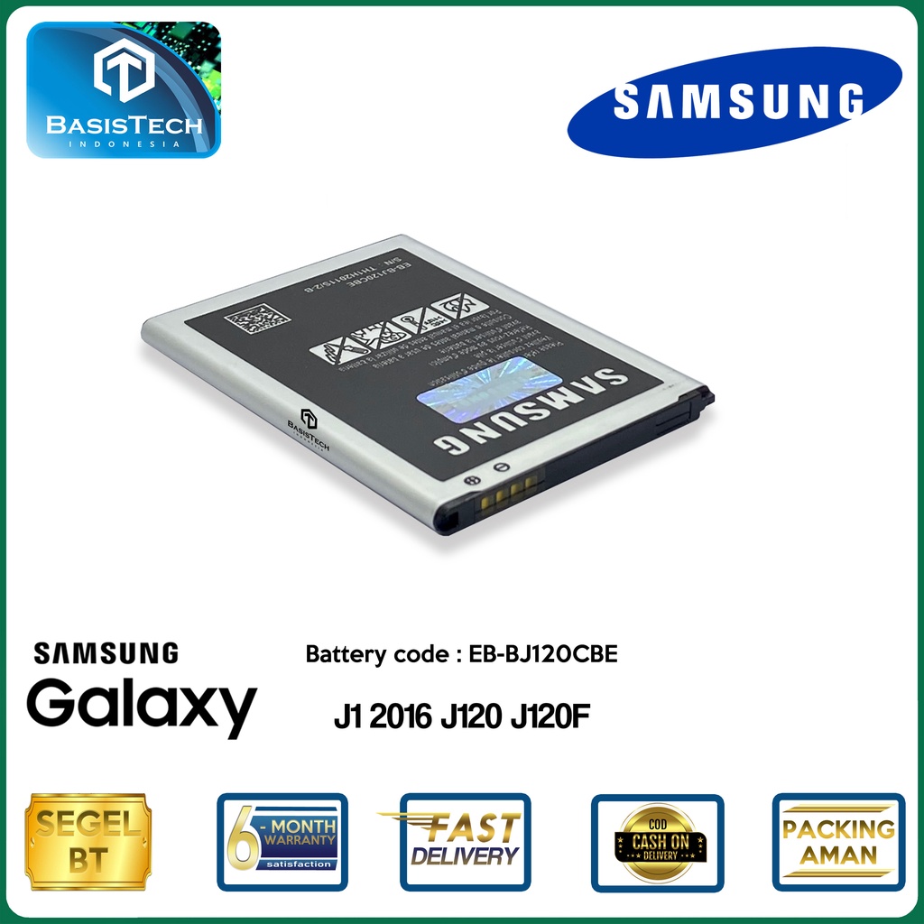 BATERAI SAMSUNG GALAXY J1 2016 J120 J120F EB-BJ120CBE - ORI99