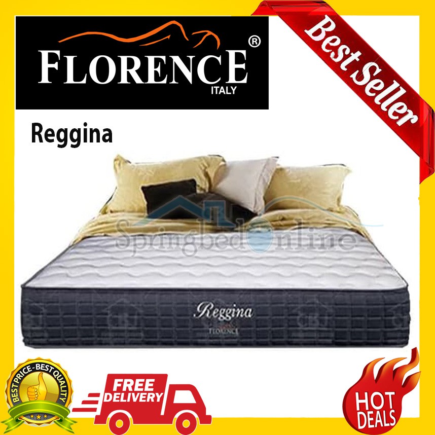 Florence Kasur Spring Bed Reggina + BONUS