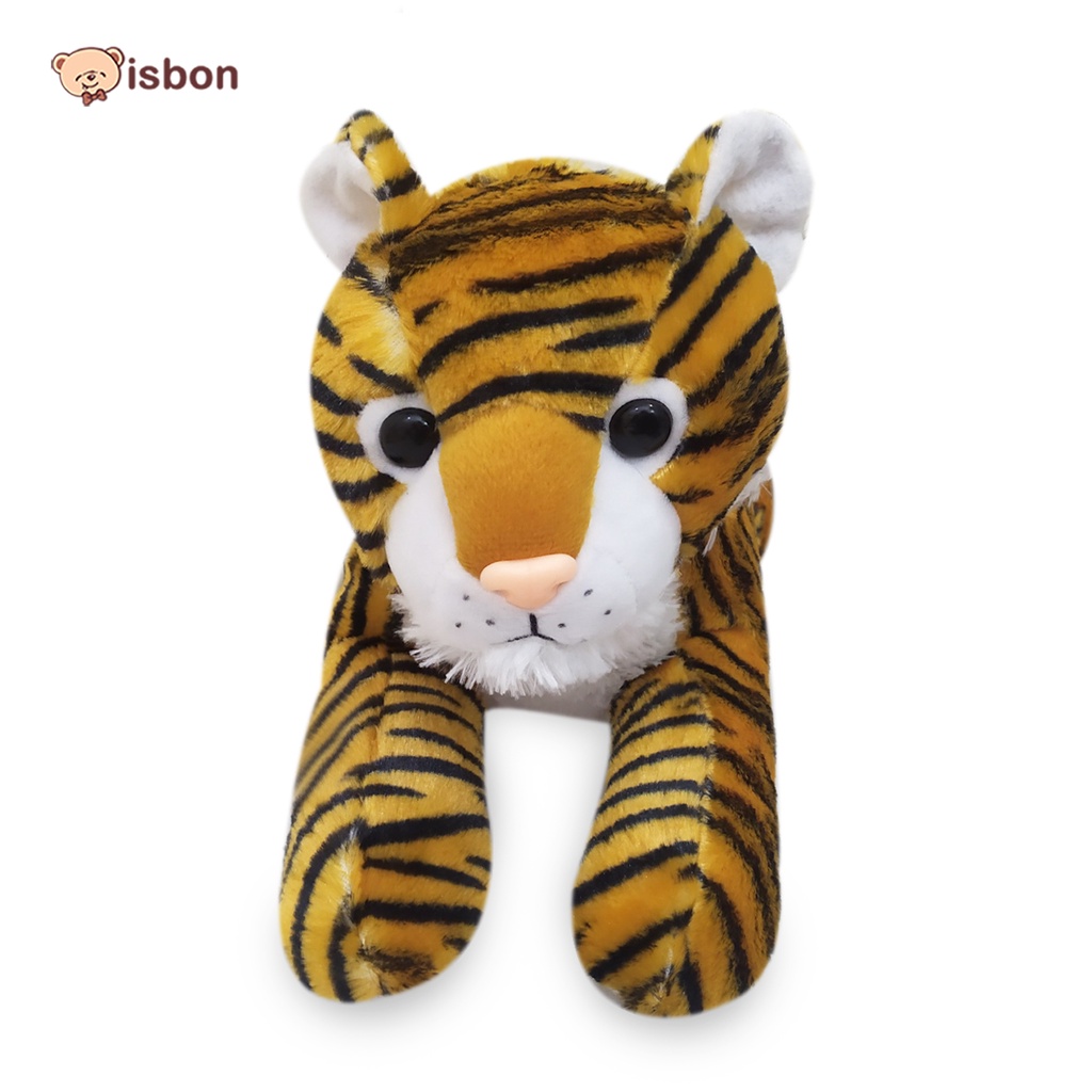 Boneka Harimau Ly Tiger Orange Bulu Bahan Halus Non Alergi Cocok Untuk Hadiah Gift ISTANA BONEKA