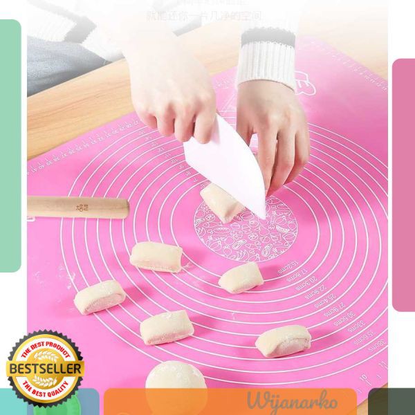 AMW Mat Alas Adonan Kue Fondant Silikon - JJ3873 PRT11