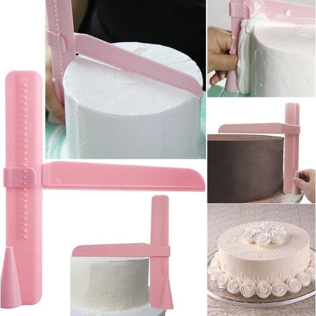 

KUE-PENGHIAS-ALAT- ADJUSTABLE CAKE SMOOTHER POLISHER PUTAR -ALAT-PENGHIAS-KUE.