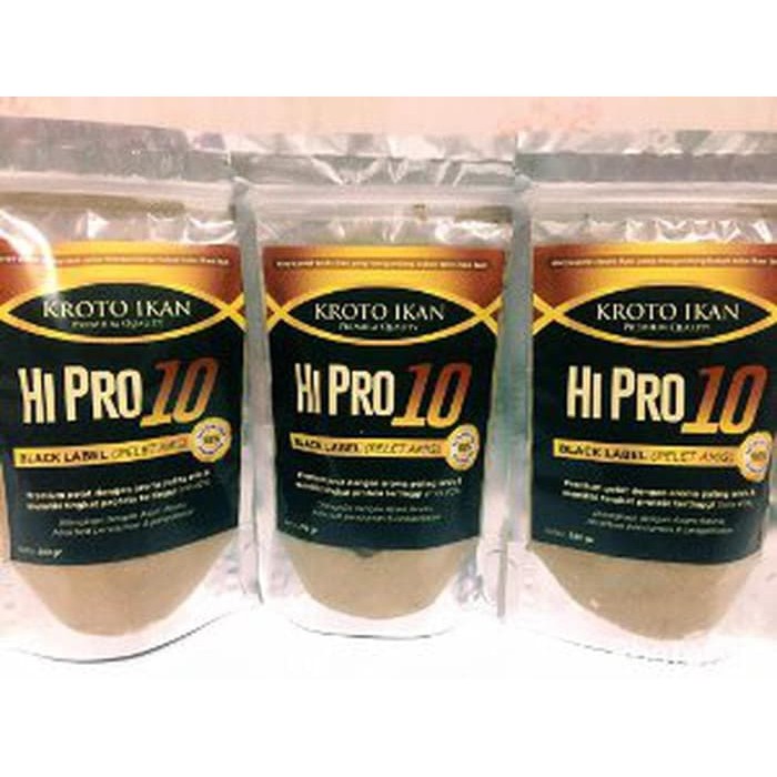 Termurah Dijual Pelet Amis Kroto Ikan HiPro 10 - Umpan ikan mas - Ikan tombro