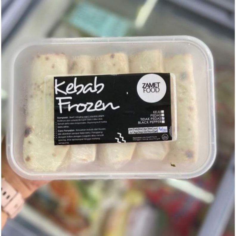 

kebab frozen 1 box isi 10