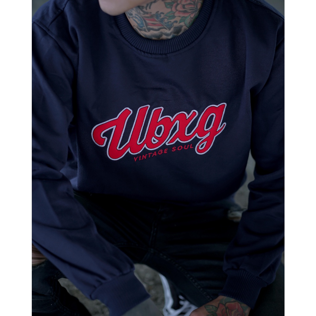 VINTAGE SOUL SWEATER UNBOXING NEVY //SWEATSHIRT CRAWNECK BORDIR ORIGINAL