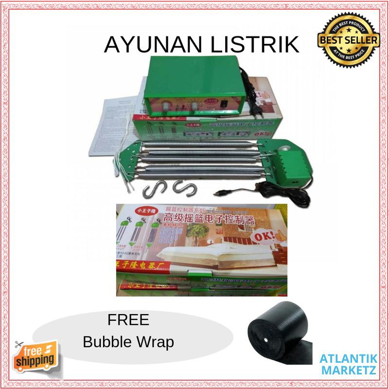 OK - Ayunan Bayi Elektrik Listrik Otomatis/ ayunan baby