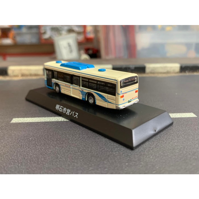 Kyosho 1/150 Bus Akashi Municipal - Panjang 7 cm