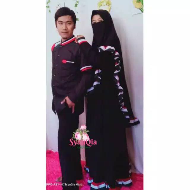 Couple palestina rufle