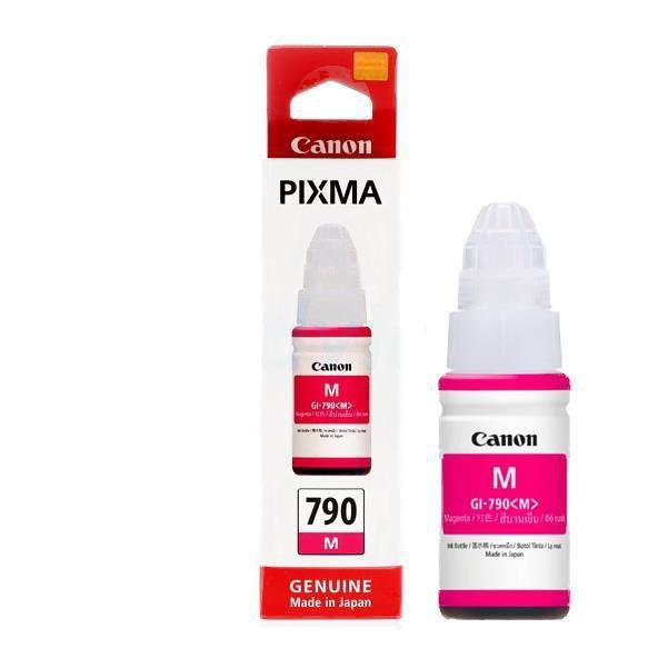 TINTA CANON INK BOTTLE GI-790 COLOR ORIGINAL MAGENTA REFILL G1000,G2000,G3000