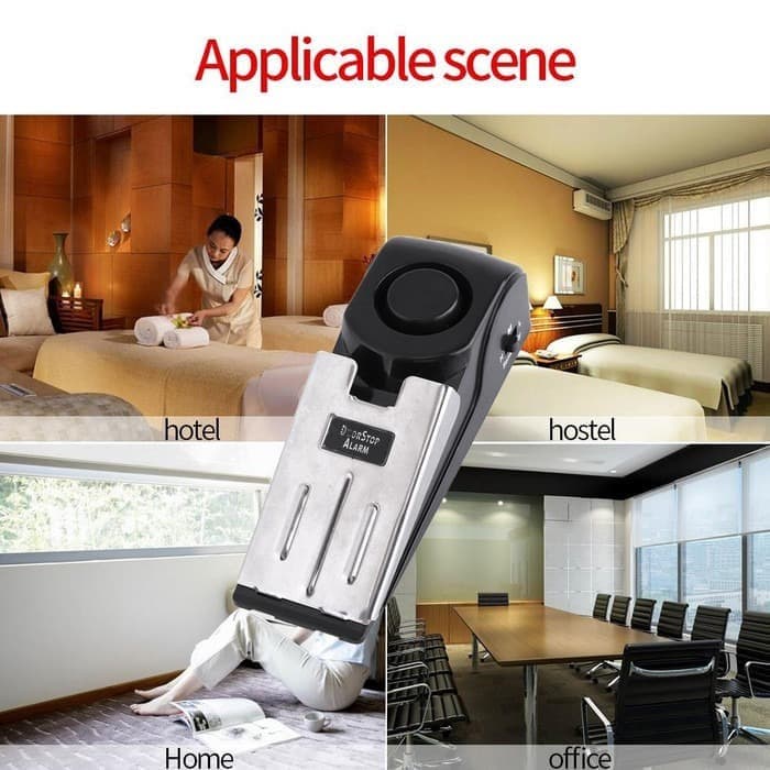 BAROKAH GAMIS ALARM STOP ANTI PENCURI thief alert kamar rumah hotel kantor kost