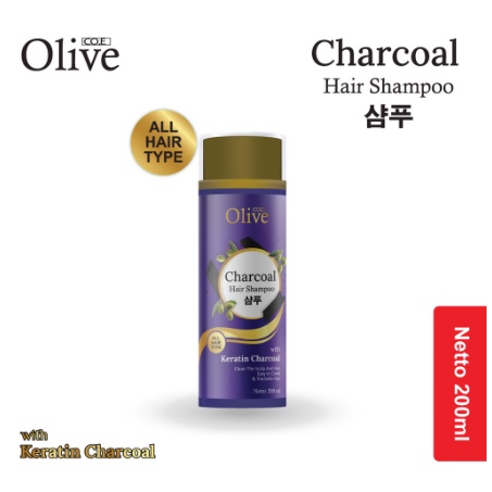 Olive Charcoal Shampoo &amp; Hair Conditioner 200 ml