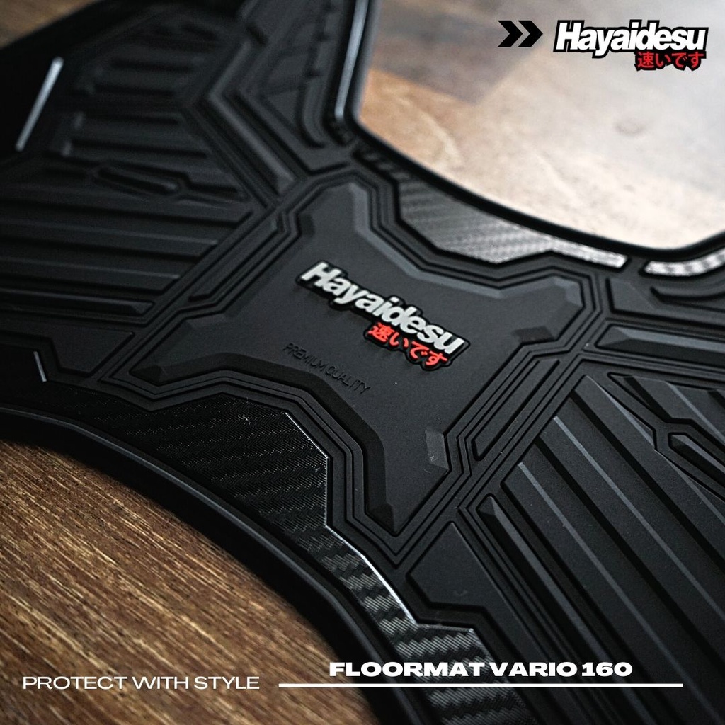 Karpet Motor Vario 160 Hayaidesu Floor Mat Body Protector Aksesoris Honda