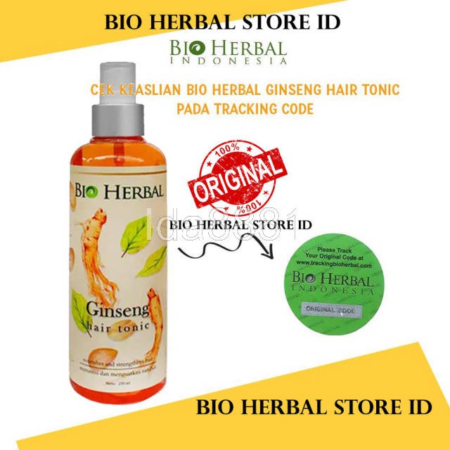 BIO HERBAL#HAIRTONIC Ginseng Original #Hair tonic rambut#Tonic rambut rontok#hair tonic ginseng