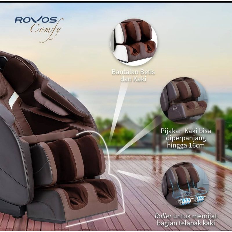 KURSI PIJAT ROVOS COMFY TERMURAH