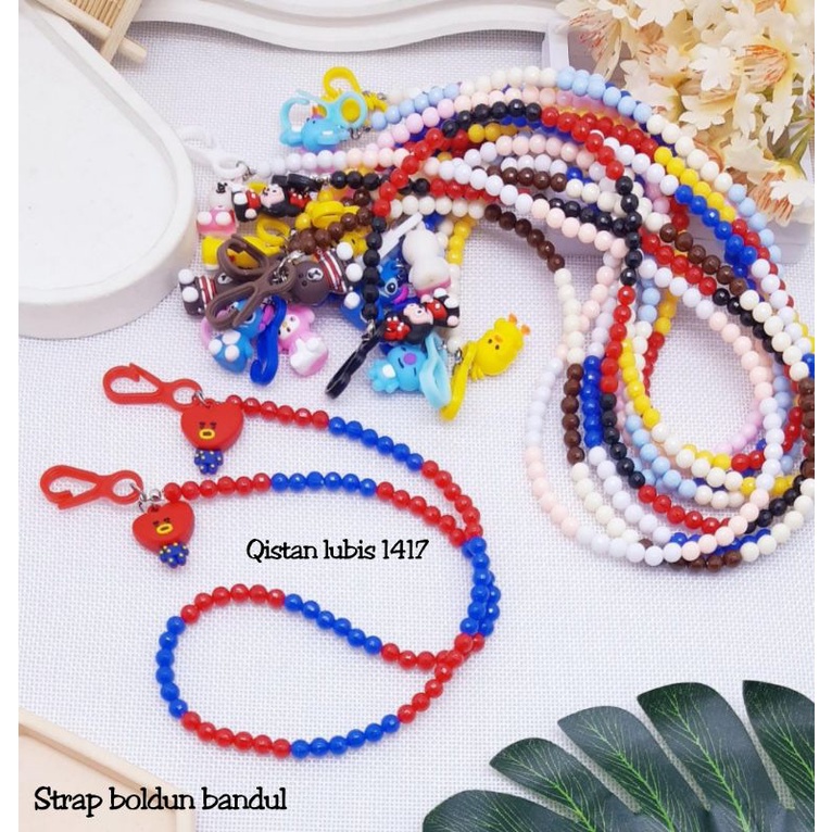 Strap boldun bandul polos &amp; castom Nama