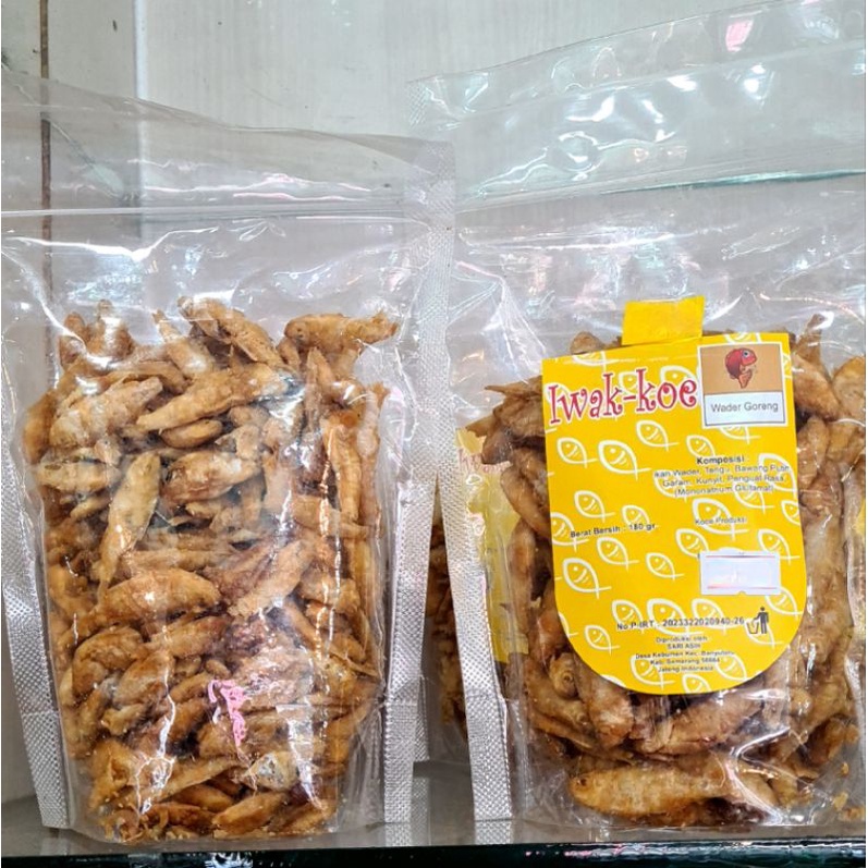 

Iwak Koe - Wader Rawa Goreng 200gram (Siap Makan)