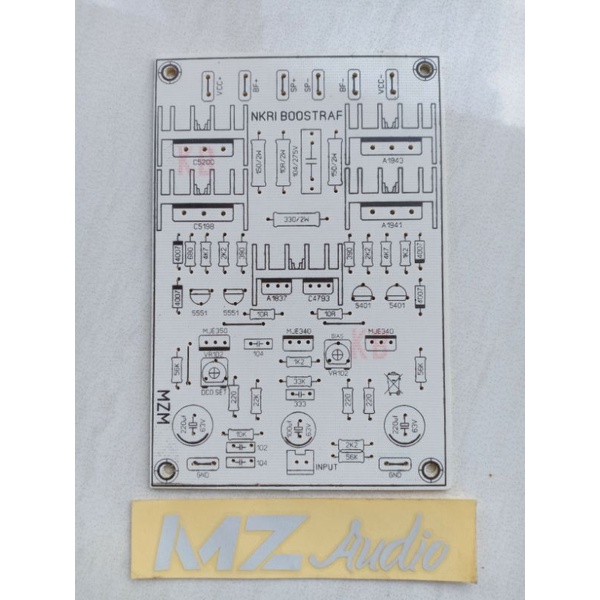NKRI BOSTRAP  PCB NKRI BOSTRAP  MZ AUDIO