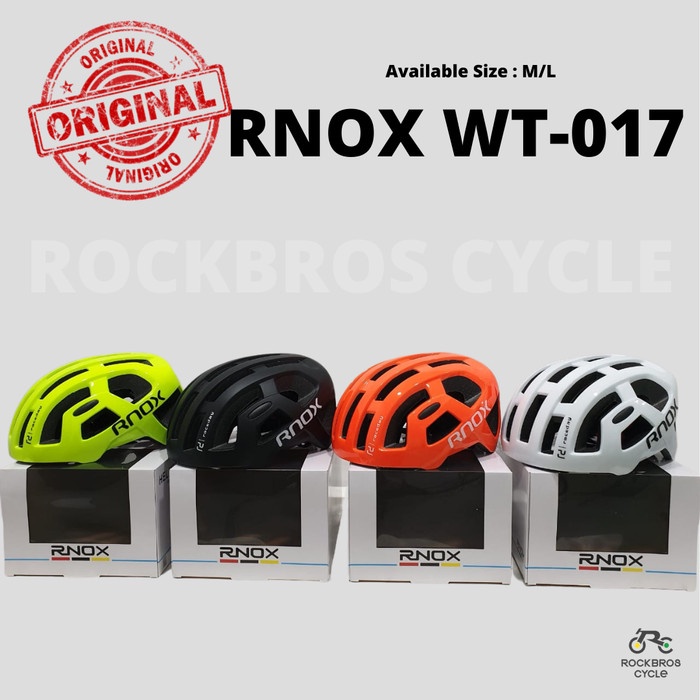 Helm Sepeda RNOX RACEDAY MTB Design POC - Road Bike Helmet RNOX WT 017 BEST SELLER