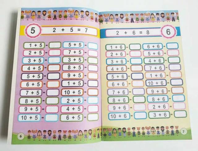 Buku Anak - Belajar Matematika Penjumlahan Pengurangan Perkalian Pembagian