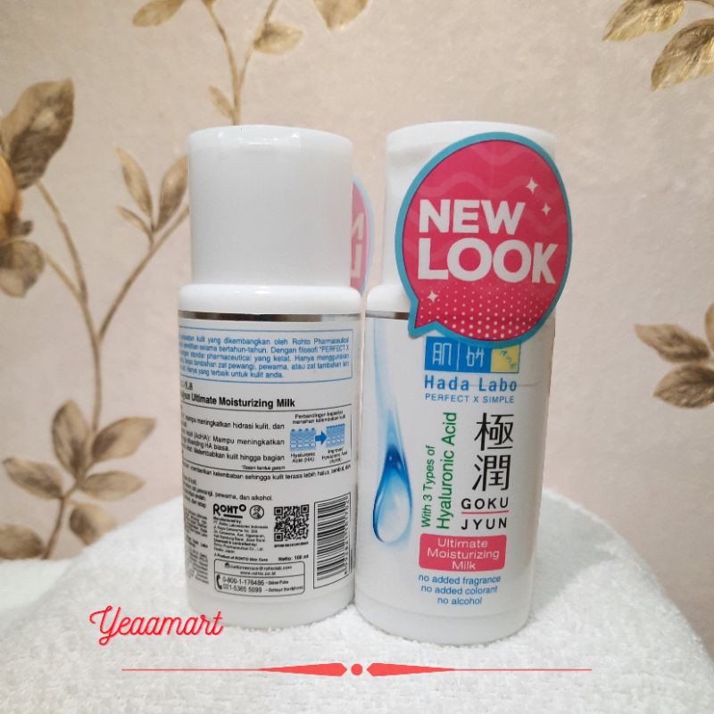 Hada Labo Gokujyun Ultimate Moisturizing Milk Pink 30Ml - 100 Ml