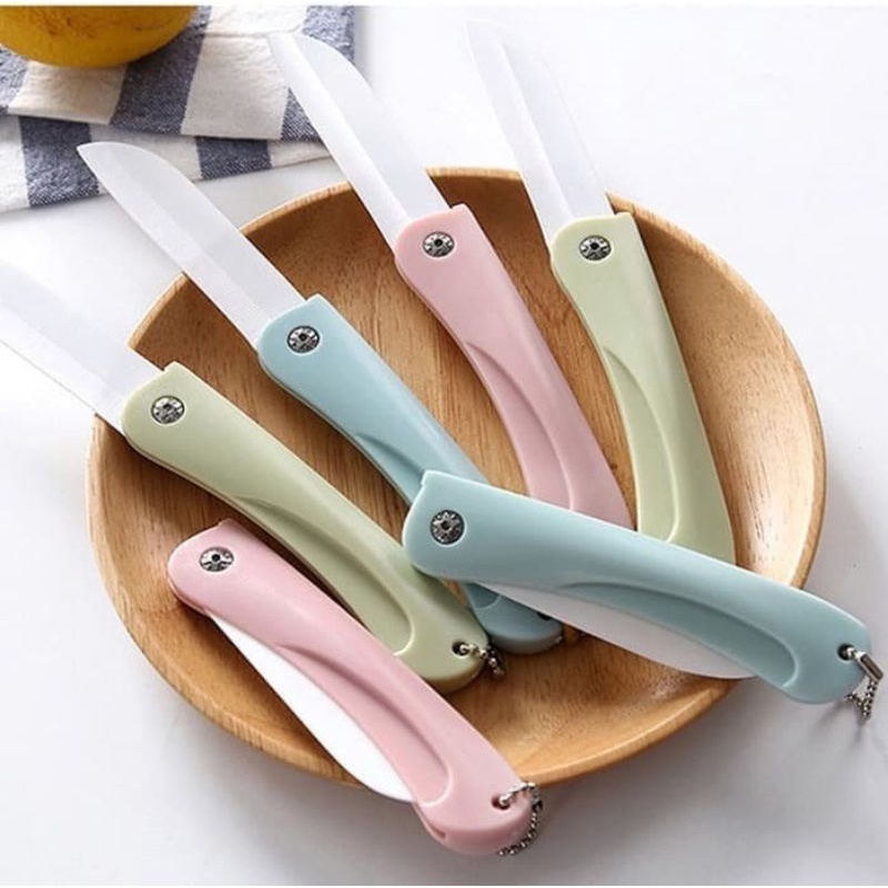 PISAU LIPAT PISAU BUAH SAYUR PISAU DAPUR KECIL PORTABLE KNIFE PISAU