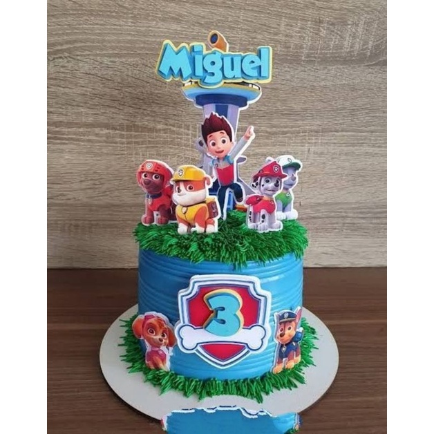 

birthday cake Paw patrol