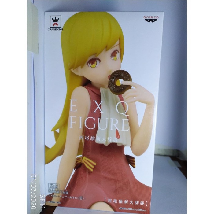 Original Figure Oshino Shinobu EXQ Banpresto Bandai Sega Monogatari