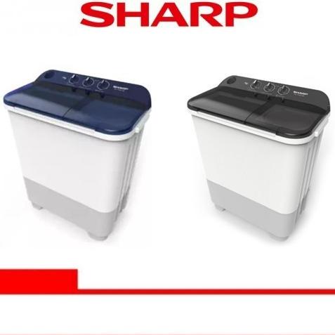 Jual MESIN CUCI SHARP ES-T65NT 2 TABUNG 6 KG 320 WATT DG6546DEE6 ...