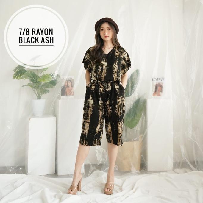 Baju Tidur Wanita/ Piyama Dewasa Celana 7/8 Allsize & Jumbo Import