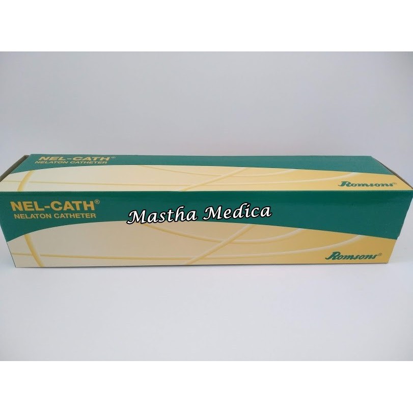 Nelaton Catheter Kateter Romsons GS 1004 Nel Cath Drainase Urine Box