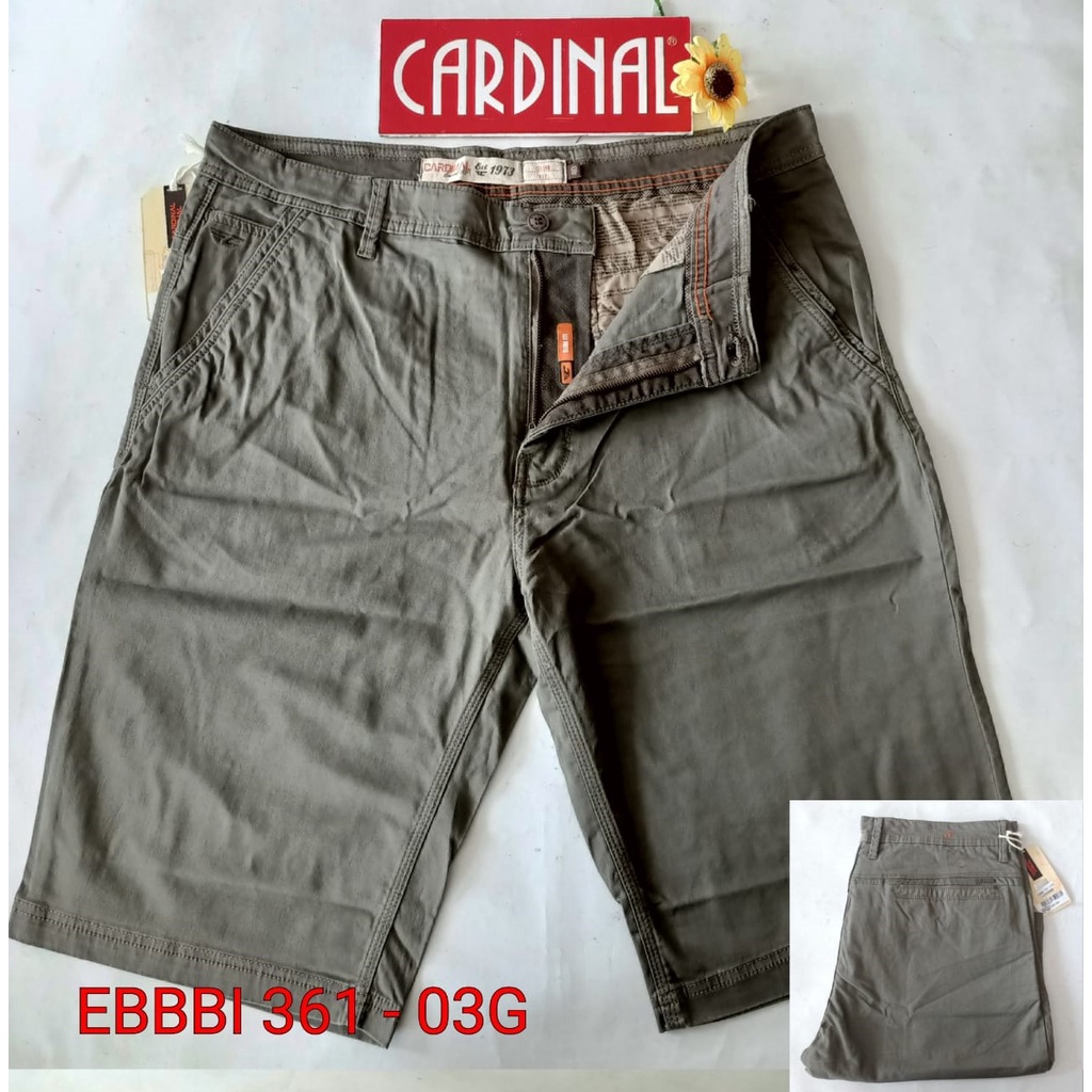 gof 40-46C CARDINAL CELANA CASUAL POCKET Pendek Celana Pria Dewasa Jumbo Original