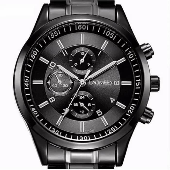 BEST SELLER JAM TANGAN PRIA CASIO ORIGINAL JAM TANGAN PRIA ANALOG JAM RANTAI - HITAM 