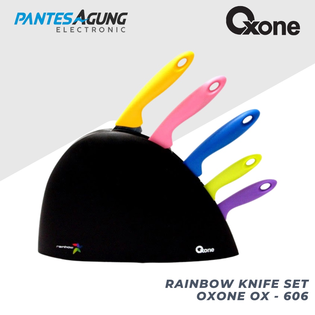 RAINBOW KNIFE SET OXONE OX - 606