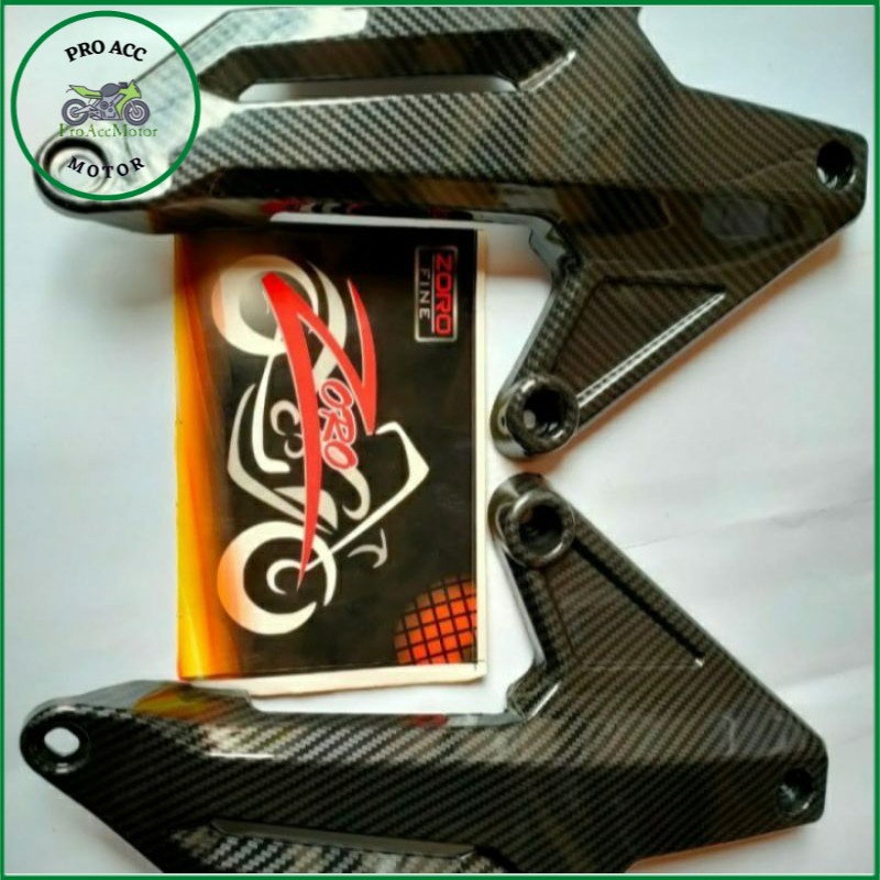 Cover tutup footstep carbon Honda Adv 150