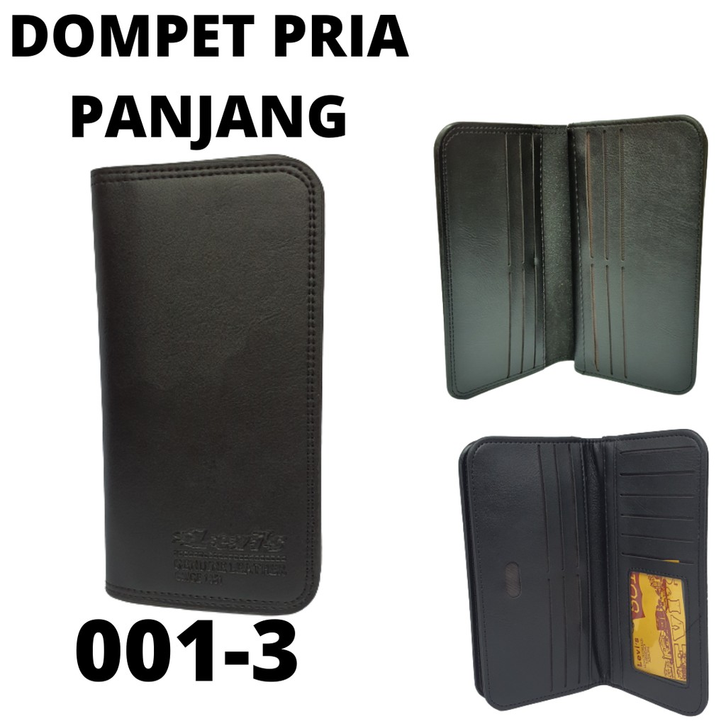 Dompet Pria Panjang Branded Tipis dan Original serta Murah | Dompet Cowo Panjang Kulit Import Murah|