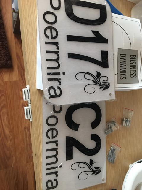 Nomor Rumah Akrilik Minimalis Murah