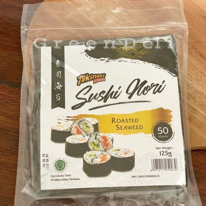

Yaki Sushi Nori Tokinori 50 Lembar