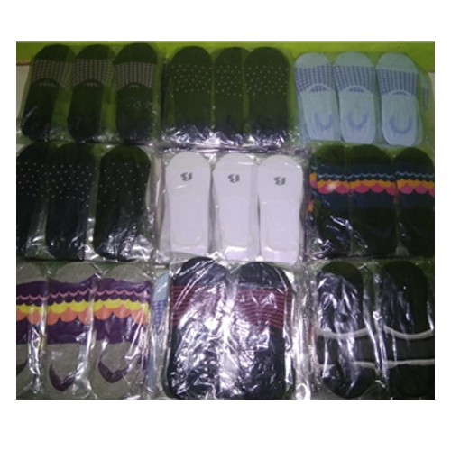 [ 12 PASANG ] KAOS KAKI INVISIBLE HIDDEN SOCK DEWASA