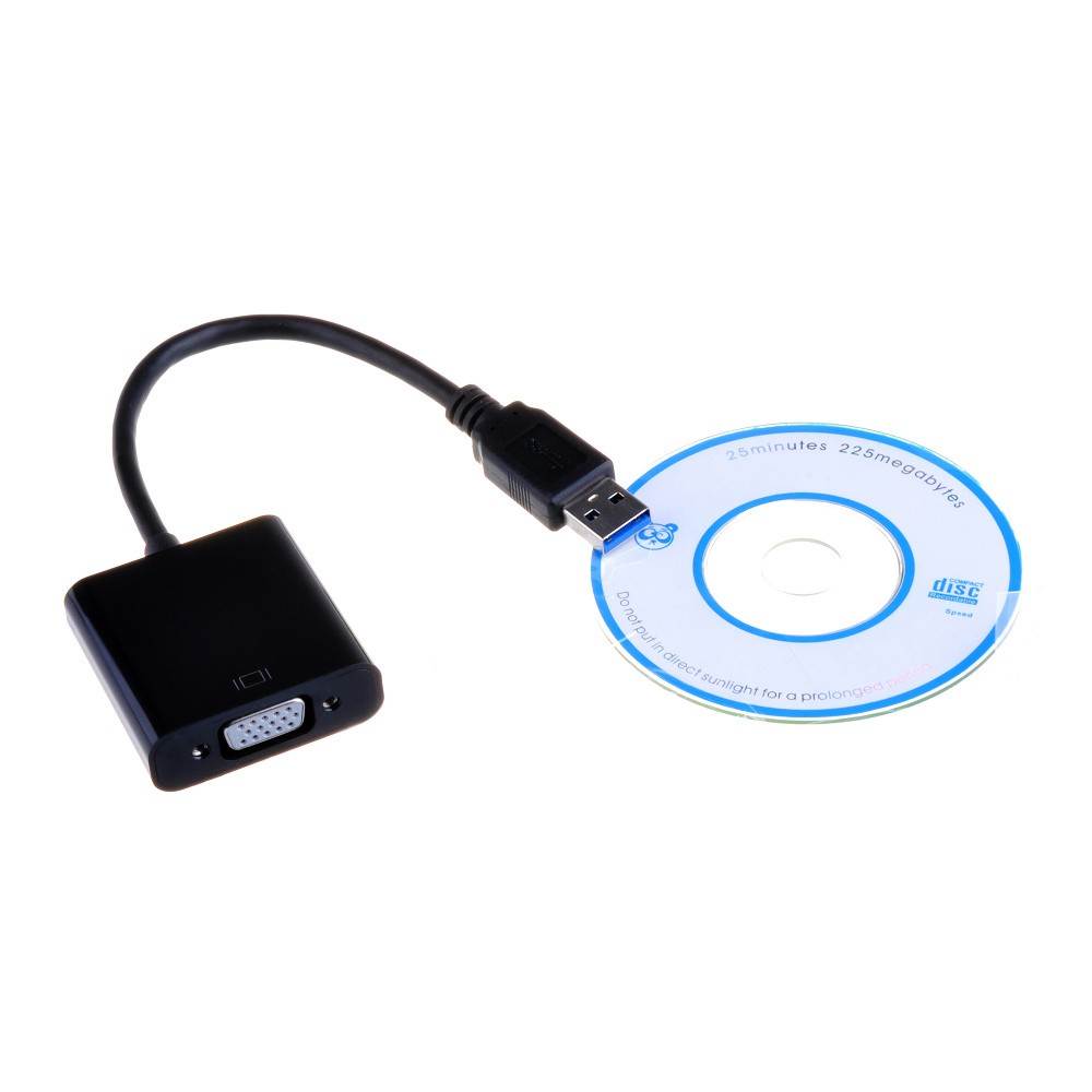 Kabel Converter USB 3.0 male to VGA Female Display Adapter