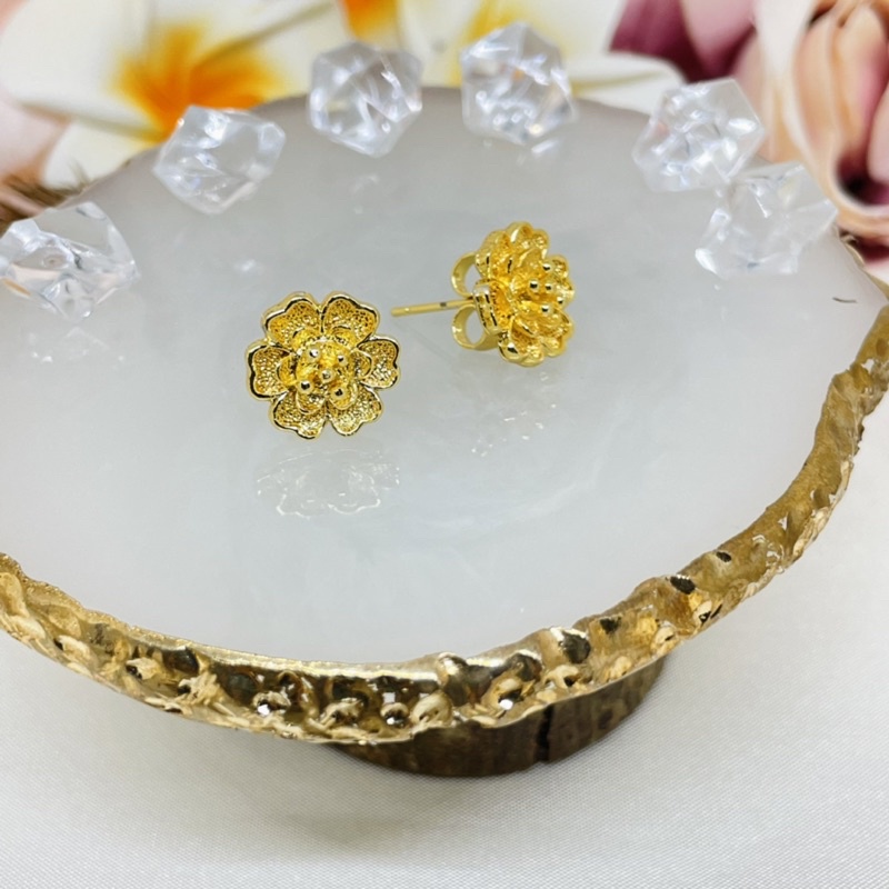 Anting bunga emas kendari Xuping