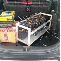 Mining rig set 6 VGA RX 570 4GB