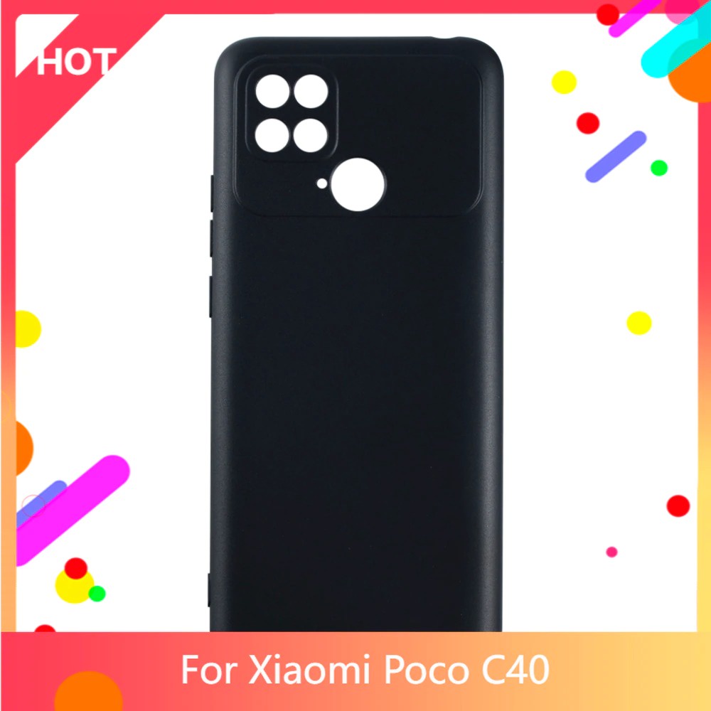 Softcase Xiaomi Poco C40 2022 Matte Slim Original List Macaron Poco C40