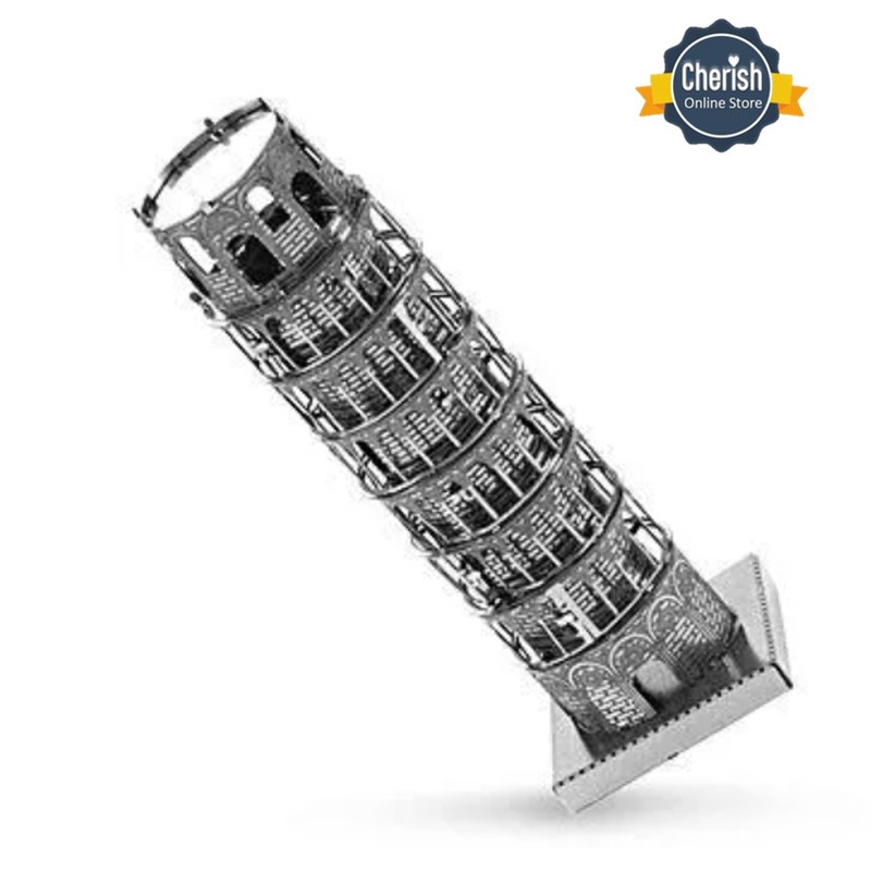 Miniatur 3D Metal Puzzle PISA TOWER | Do It Your Self Toys MB-122