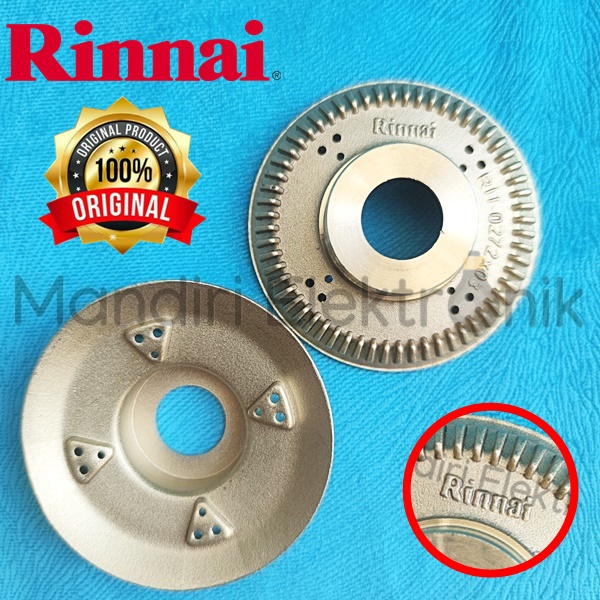 Burner Kompor Gas Rinnai Kecil ORIGINAL - Rinnai Burner Kuningan Ring Kompor Rinnai Original Asli