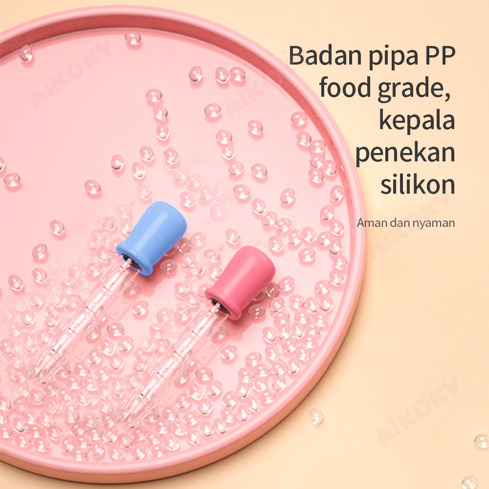 AIKOKY Pipet Tetes Obat Bayi 5ml/Perawatan bayi pipet obat 0-3 tahun