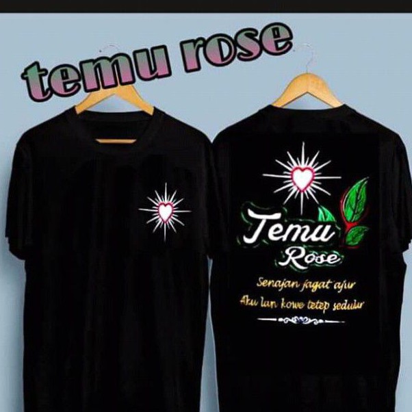 kaos psht temu rose