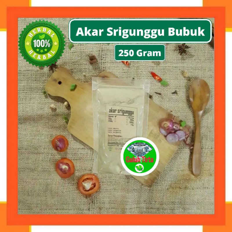 

AKAR SRIGUNGGU BUBUK 250gr - Clerodendron Serratum - MURNI - JSR