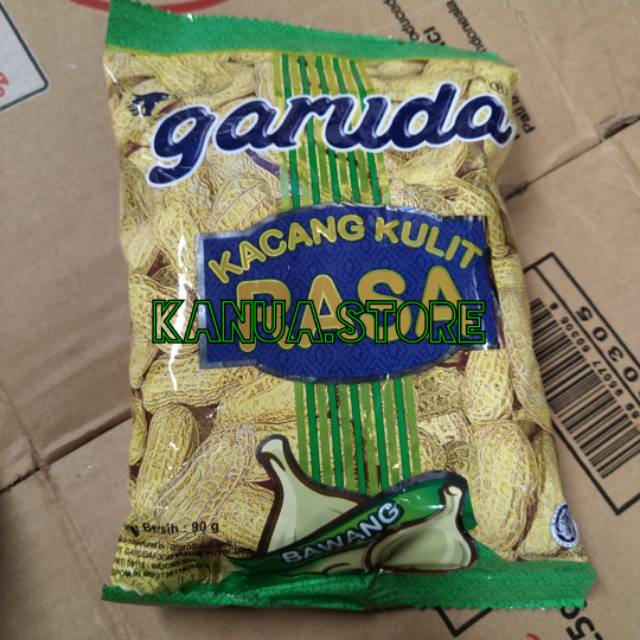 

Garuda kacang kulit rasa bawang 100gr pack